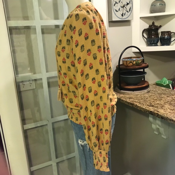 Anthropolgie  Elisabeth boho peasant blouse - Picture 8 of 15